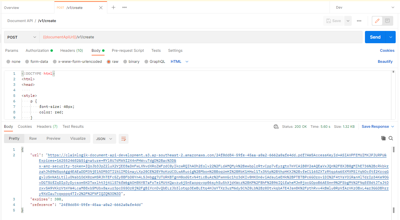 PDF Generator using Terraform, AWS, Lambda and API Gateway
